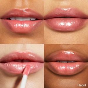 Bareminerals HEART Lip gloss Balm (Sheer Milky Baby Pink With Pearl)